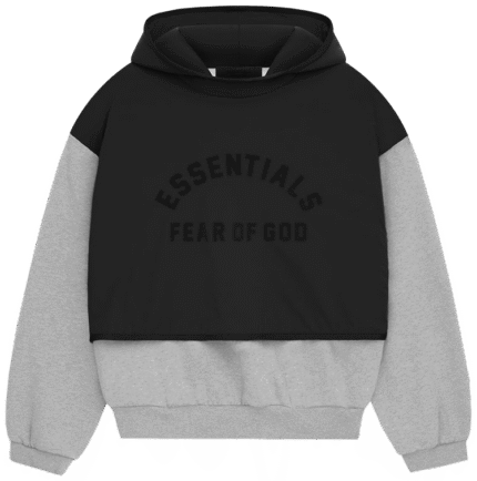 Black x Grey Essentials Hoodie