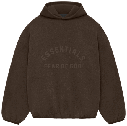 Brown Essentials Hoodie