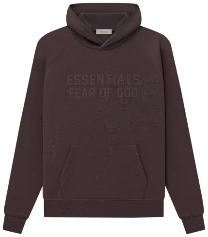 Essentials Dark Brown Hoodie