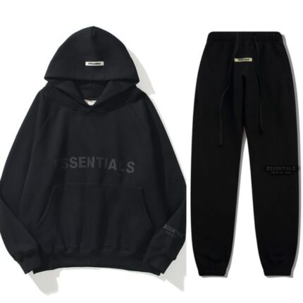 Essentials Fear of God Oversized Tracksuit – Black