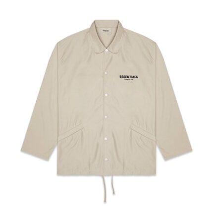 Fear of God Essentials Coach Jacket – Olive