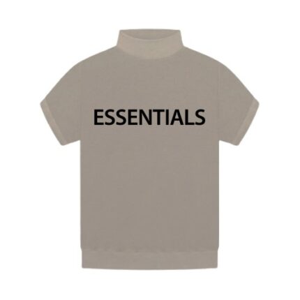 Fear of God Essentials Inside Out Mock T-Shirt Neck