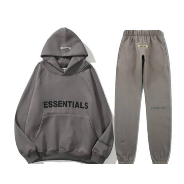 Fear of God Essentials Oversized Tracksuit – Gray Fear of God Essentials Oversized Tracksuit – Gray