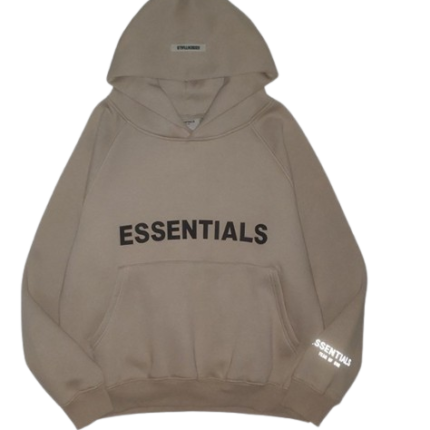 Essential Logo Pullover Hoodie – Dark Brown
