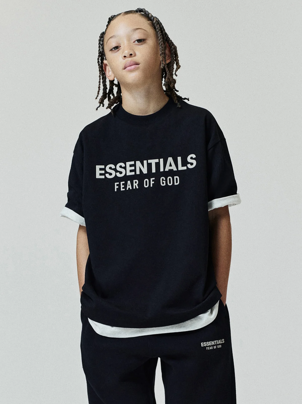 Kids Essentials FW26 Classic Short Sleeve Tee Essentials FW26 Classic Short Sleeve Tee