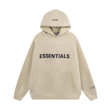 Light Brown Essentials Hoodie