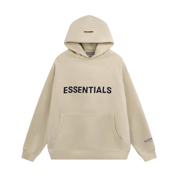 Light Brown Essentials Hoodie Light Brown Essentials Hoodie